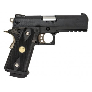 Страйкбольный пистолет WE COLT M1911 Hi-Capa 4.3., металл, WE-H009